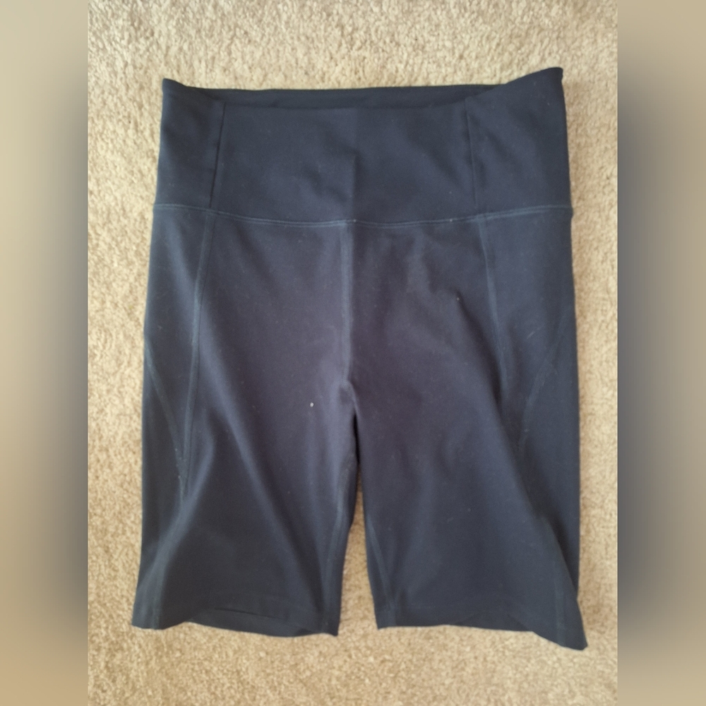 NWOT Girlfriend Collective Navy Bike Shorts